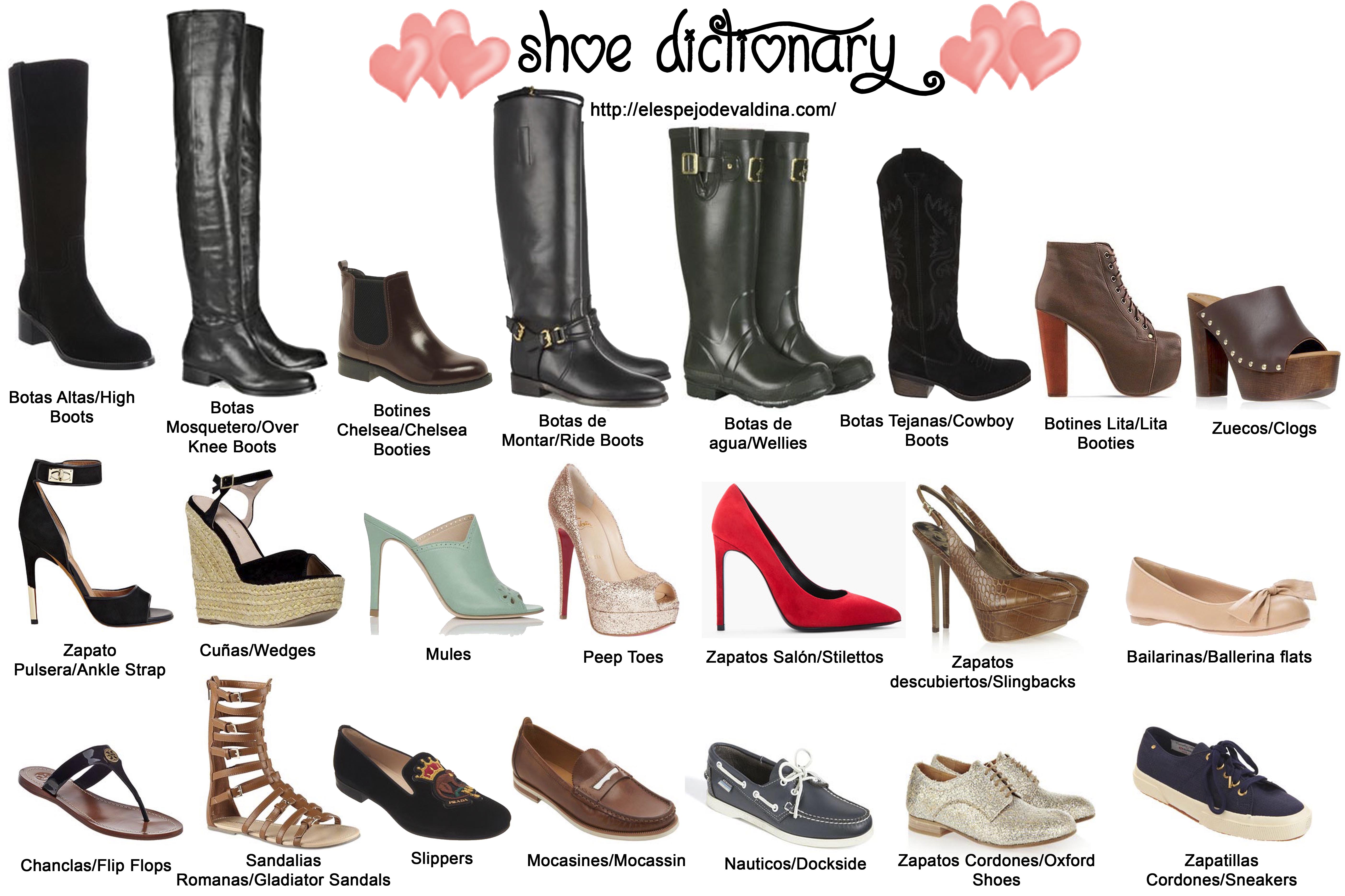Cap Humo invernadero Diccionario de la moda calzado II •