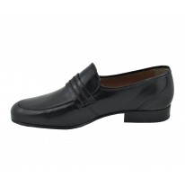 Zapato ceremonia ancho especial piel negro - Benavente